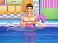 Jogo Baby Taylor aprende a nadar  online