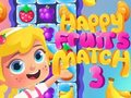 Jogo Frutas Felizes Match3  online