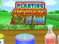 Jogo Plantando e Fazendo Alimentos  online