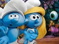 Jogo Pequenos Smurfs para colorir  online