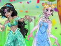 Jogo Princesas Zumbis Fofos Diversão de Abril  online