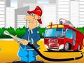 Jogo Diferenças dos caminhões de bombeiros  online