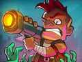Jogo Defesa ociosa de zumbi  online