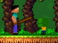 Jogo Noob vs Zombies - bioma da floresta  online