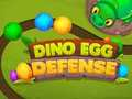Jogo Defesa de ovo de dinossauro  online