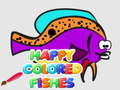 Jogo Peixes coloridos felizes  online