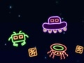 Jogo Invasores de néon  online