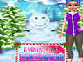 Jogo Natal Emma e Boneco de Neve  online