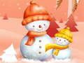 Jogo Escorrega de boneco de neve  online