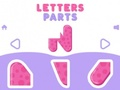 Jogo Partes de Letras  online