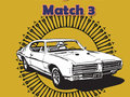 Jogo Carros antigos combinam 3  online