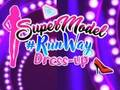 Jogo Vestir-se para passarela de supermodelo  online