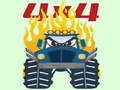 Jogo Páginas para colorir de Monster Trucks  online