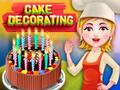 Jogo Decoração de bolos  online