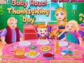 Jogo Dia de Ação de Graças do Bebê Hazel  online