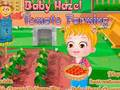 Jogo Bebê Hazel. Cultivo de tomate  online