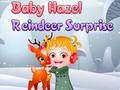 Jogo Bebê Hazel. Surpresa de rena  online