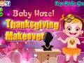 Jogo Baby Hazel Makeover de Ação de Graças  online