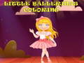 Jogo Pequenas bailarinas para colorir  online