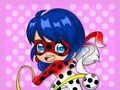 Jogo Livro de Colorir Chibi Dottedgirl  online