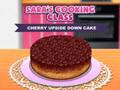 Jogo Aula de Culinária da Sara: Bolo Invertido de Cereja  online