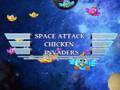 Jogo Invasores de Galinhas de Ataque Espacial  online