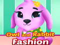 Jogo Moda coruja e coelho  online