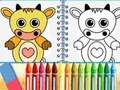 Jogo Lindos Animais de Estimação para Colorir  online