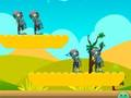 Jogo Atirar em zumbis alienígenas  online