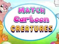 Jogo Combinar criaturas de desenho animado  online