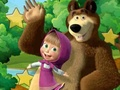 Jogo A Menina e o Urso Estrelas Escondidas  online