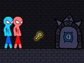 Jogo Corda Stickman vermelha e azul  online