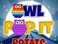 Jogo Coruja Pop It Girar  online