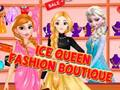 Jogo Boutique de Moda Rainha do Gelo  online