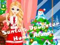 Jogo Filha do Papai Noel sozinha  online