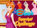 Jogo Desafio do Snapchat da Elsa  online