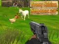 Jogo Atirador de Frango Frenesi 3D  online