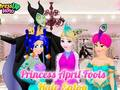 Jogo Salão de cabeleireiro princesa 1º de abril  online