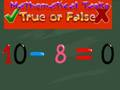 Jogo Tarefas Matemáticas Verdadeiro ou Falso  online