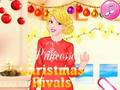 Jogo Princesas rivais de Natal  online