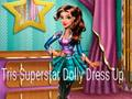 Jogo Vestir-se Tris Superstar Dolly  online