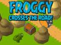 Jogo Froggy atravessa a estrada!  online