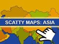 Jogo Mapas dispersos: Ásia  online
