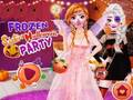 Jogo Festa de Halloween das Irmãs Congeladas  online
