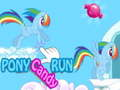 Jogo Corrida de doces de pônei  online