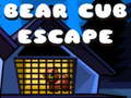 Jogo Fuga do filhote de urso  online