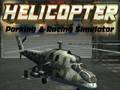 Jogo Simulador de estacionamento e corrida de helicóptero  online