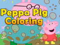 Jogo Coloração Peppa Pig  online
