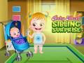 Jogo Bebê Hazel: Surpresa de Irmãos  online