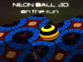 Jogo Neon Ball 3d em fuga  online